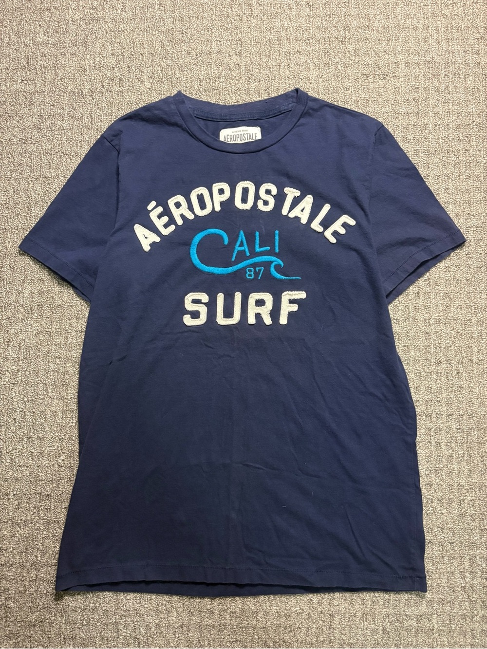 Y2K 2000s style Aeropostale Cali Surf Blue Tee | $25